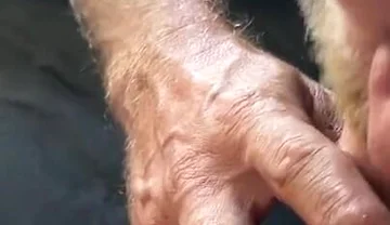 Daddy Sucks a Big Load of Cum and Swallows It