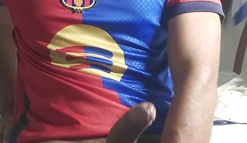Man Masturbating Until He Ejaculates