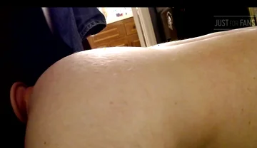 Big Dildo Fills My Ass