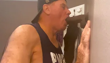 Homemade Glory Hole with Bikeman