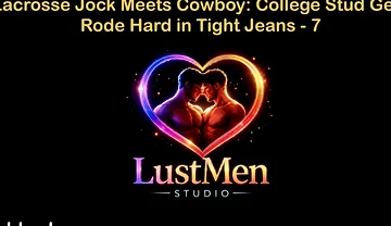 English Audio Gay Sex Story - Lacrosse Jock Meets Cowboy College Stud Gets Rode Hard in Tight Jeans - Part 7