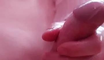 Femboy Riding Cowgirl and Leaking Precum