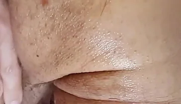Oiling My Butt Upclose