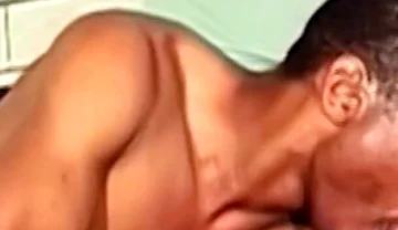 Black Holes Scene 1: a Muscular Black Couple Fuck Each Other's Asses