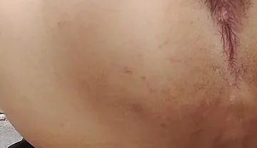 Young Man Sticking His Finger in His Anus