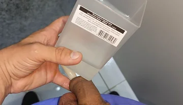 Strange Object Injector Through the Cock Hole
