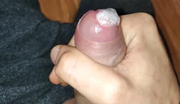 The Dude Came Back From the Gym and Masturbated His Nice Big Shaved Cock!