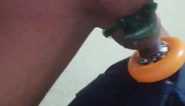 Skinny Guy Masturbating at Home