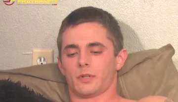 Tyson: Muscular 20-year-old with Big Dick Cums Twice