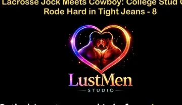 English Audio Gay Sex Story - Lacrosse Jock Meets Cowboy: College Stud Gets Rode Hard in Tight Jeans - Part 8
