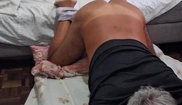 Ladysilva Showing off My Tanned Ass with Sexy Mark