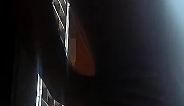 Outside Balcony Masturbated Huge Cock