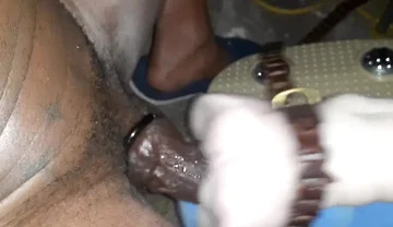 Big Cumshot From Pocket Pussy Machine