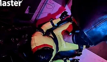 Leather Master Cbt On Bound Rubber Gimp Preview