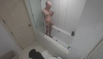 Secret Shower Cam Caught Me Touching Myself