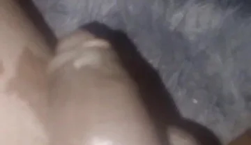 Cum Flowing off This Huge Black Allover the Follow