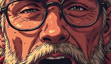 Erotic Orgasm Face Art