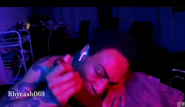 Giving Sloppy Blowjob to My Toy