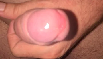 Masturbating