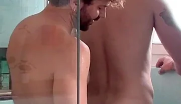 Caught My Friend in the Shower and Spanked Him
