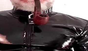 Fetish Dad Experiencing Collar