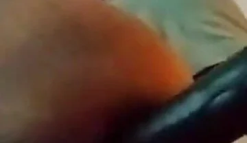 Anally Penetrated by 11 Inch Dildo
