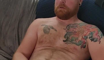 Impromptu jerk-off vid