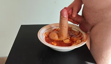 I Piss in My Dinner and I End up Cumming