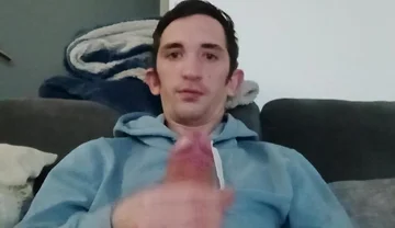 Handjob with My Big Cock
