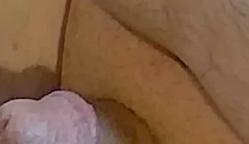 Mature Shaved Cock Jerking and Cumming