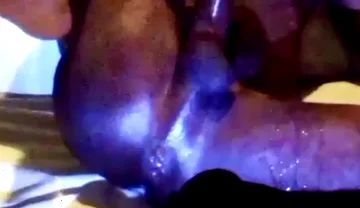 Black_glim Fingering and Cumshot