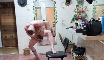 Waxing Anus and Penis