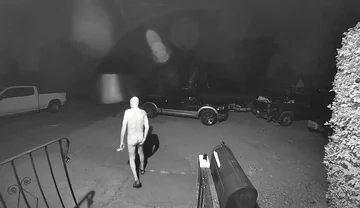 Solo Dildo Play in Front Yard - Exposed for All to See