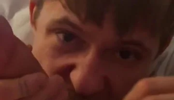 Gave a Juicy Blowjob to a Twink with a Big Dick and Brought Him to Orgasm