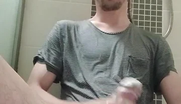 Handjob in the Shower