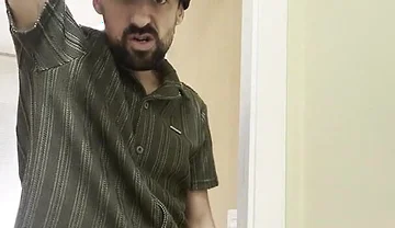 Hot Stepdaddy Jerking off Finishes with Thick Cumshot