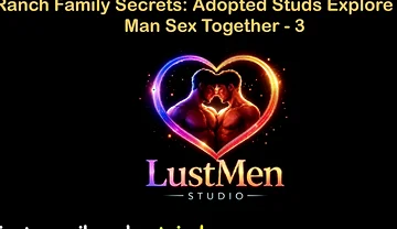 English Audio Gay Sex Story - Ranch Family Secrets: Adopted Studs Explore Raw Man Sex Together - Part 3