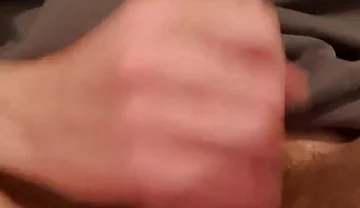 Homemade Twink Two Handed Wank