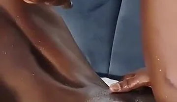 Ebony Lag Boyfriend Rides on My Huge African BBC Like a Pro Max
