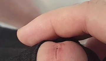 Up Close Cock Pee Hole Squirting Piss, Soaking Boxers, and Cumming