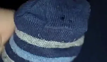 Sock Filled with Cum