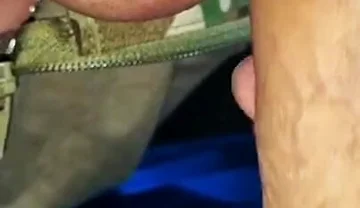 I Seduced a Military Man to Suck My Dick, We Hid in the Forest and Fed Each Other Sperm.