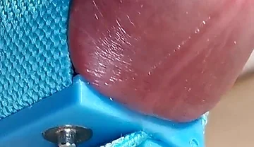A Powerful Fountain of Hot Sperm After a Long Abstinence!