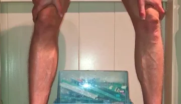 Hot Gay Twink Solo Hard Big Cock Rides Dildo Piss Orgasms