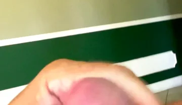 Cumming in the Living Room