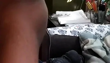 Kennie Jai Gets Sucked and Cums All Over Bears Face!