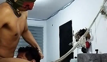 I Fuck His Mouth While Watching Porn