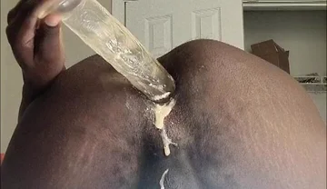 Creamy Femboy Farting in Doggy