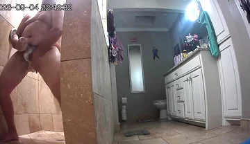 Masterbating in the shower