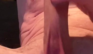 Long Stroke Session with Dirty Taking Leaky Cock Daddy